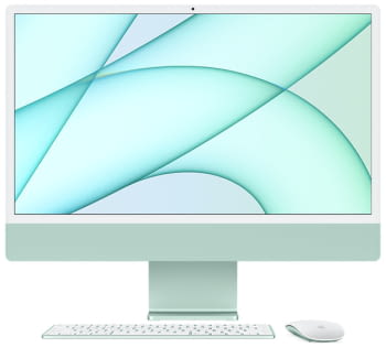 Apple iMac 24" Retina 4.5K/ Chip M1 CPU 8 Núcleos/ 8GB/ 256GB/ GPU 7 Núcleos / Azúl (duplicate)